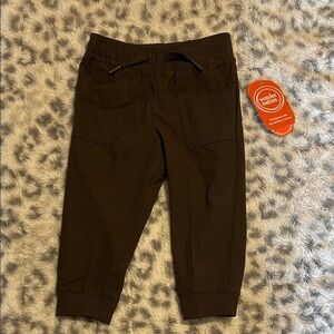 Wonder Nation Dark Brown Kids Joggers